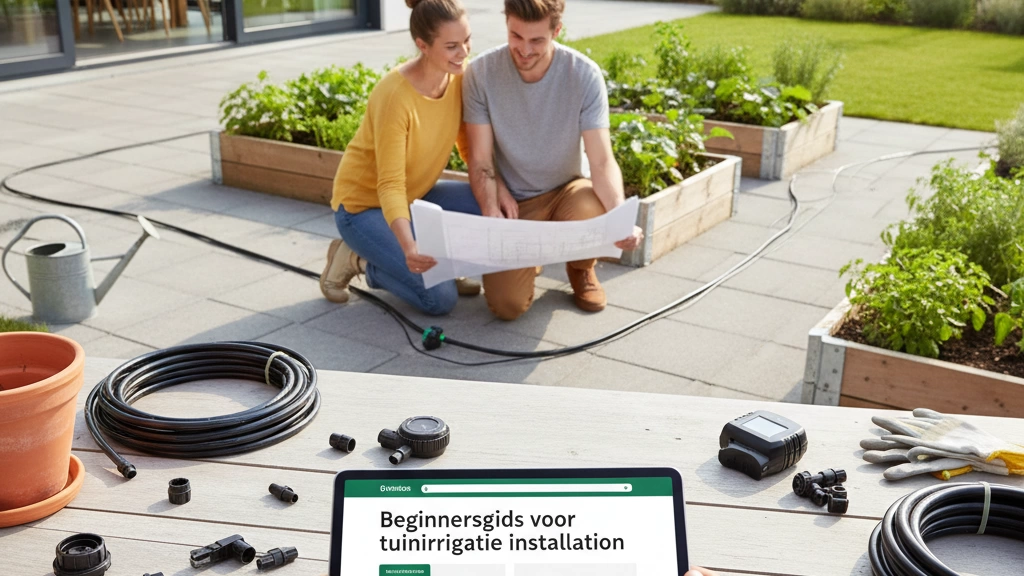 Beginnersgids Tuinirrigatie Installeren Stap voor Stap voor Succes