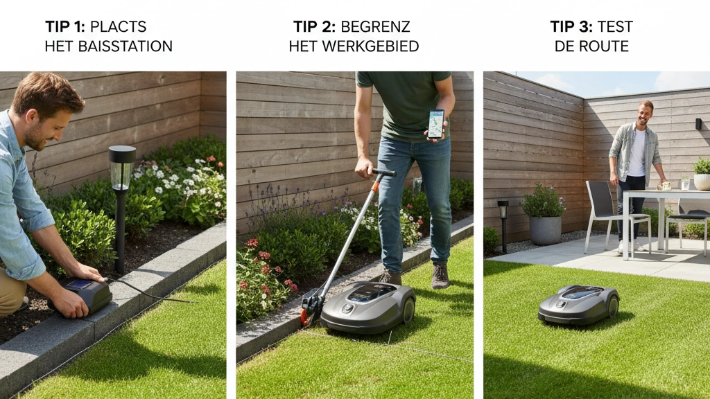 3 Onmisbare Tips voor het Installeren van je Robotmaaier Correct