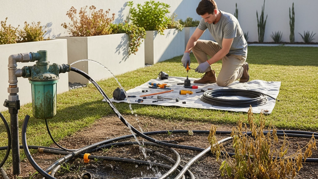 Drip Irrigation Maintenance Problems