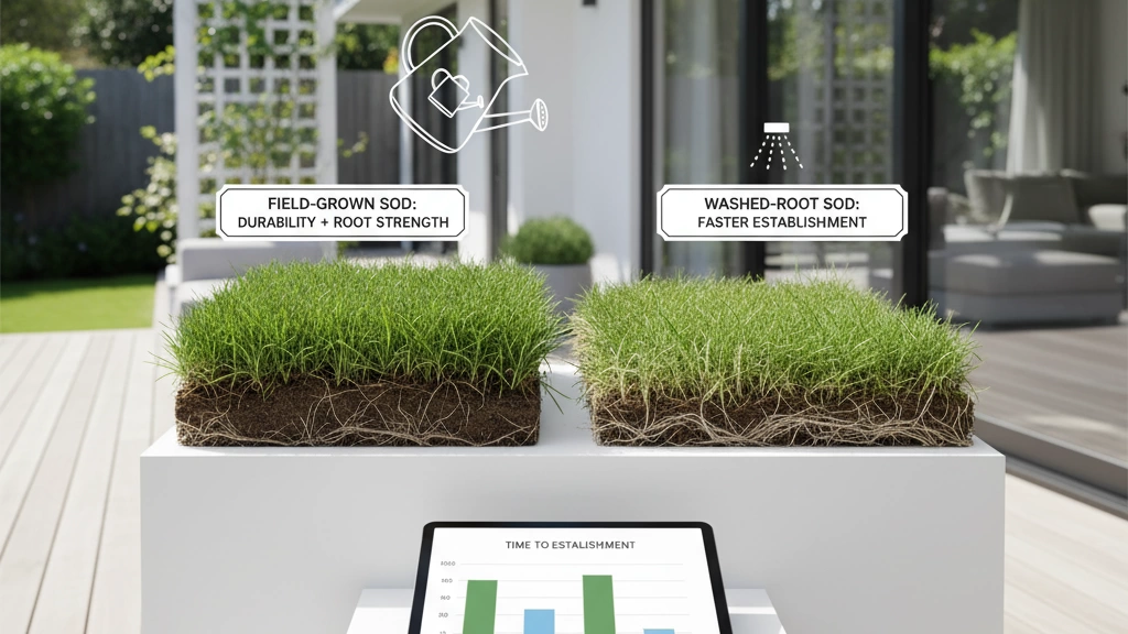Durability Tips Field-Grown vs Washed-Root Sod
