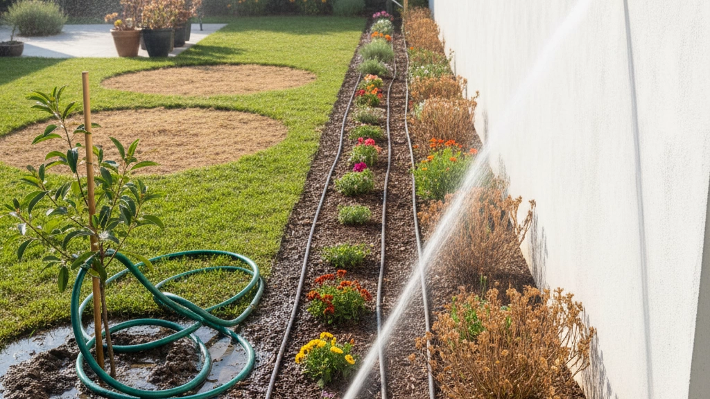Garden Irrigation Layout Mistakes to Avoid