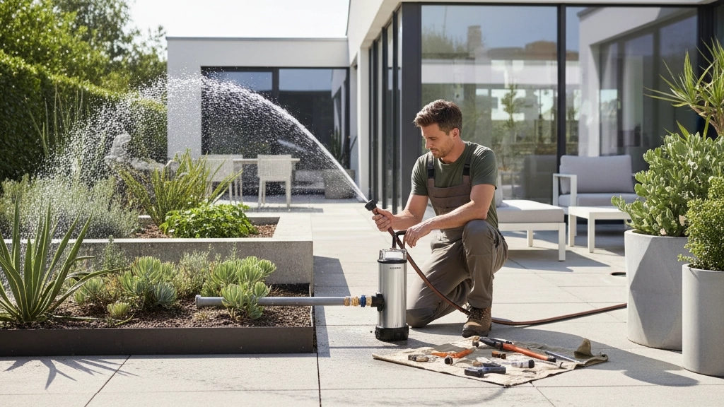 Garden Irrigation Low Water Pressure Fix