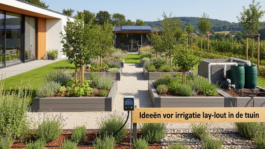 30 Praktische Ideeën voor een Waterbesparende Irrigatie Lay-out in de Tuin