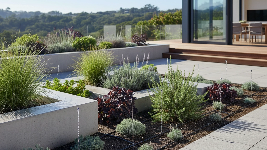 Precise irrigation for modern garden plants