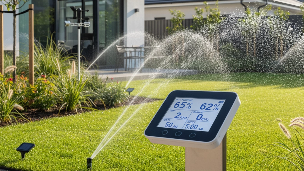 Smart Irrigation with Sensors and Weather Integration