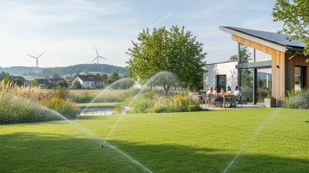 Sustainable irrigation green lawn Europe results