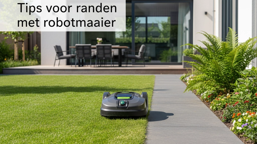 Tips voor perfecte kanten met je robotmaaier in 2024