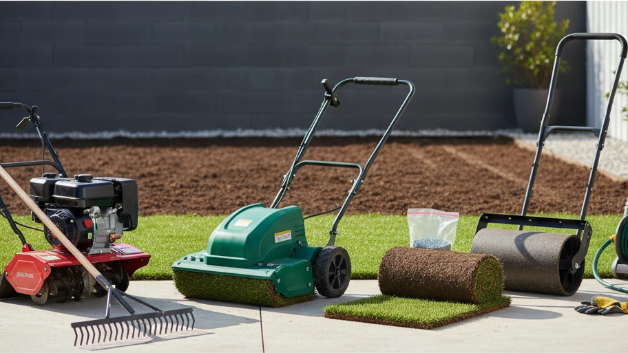 Tools for Sod Installation Phases