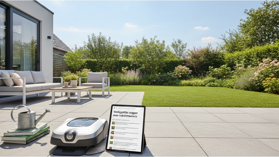 Veelgestelde vragen over robotmaaiers | complete gids 2024 met tips en advies