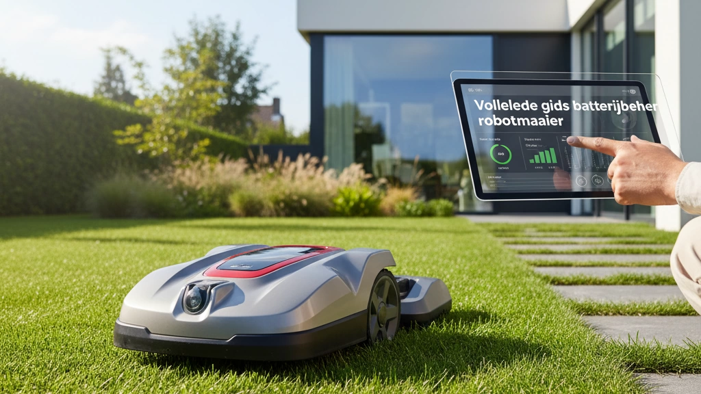 Volledige Gids Batterijbeheer Robotmaaier Voor Langere Levensduur