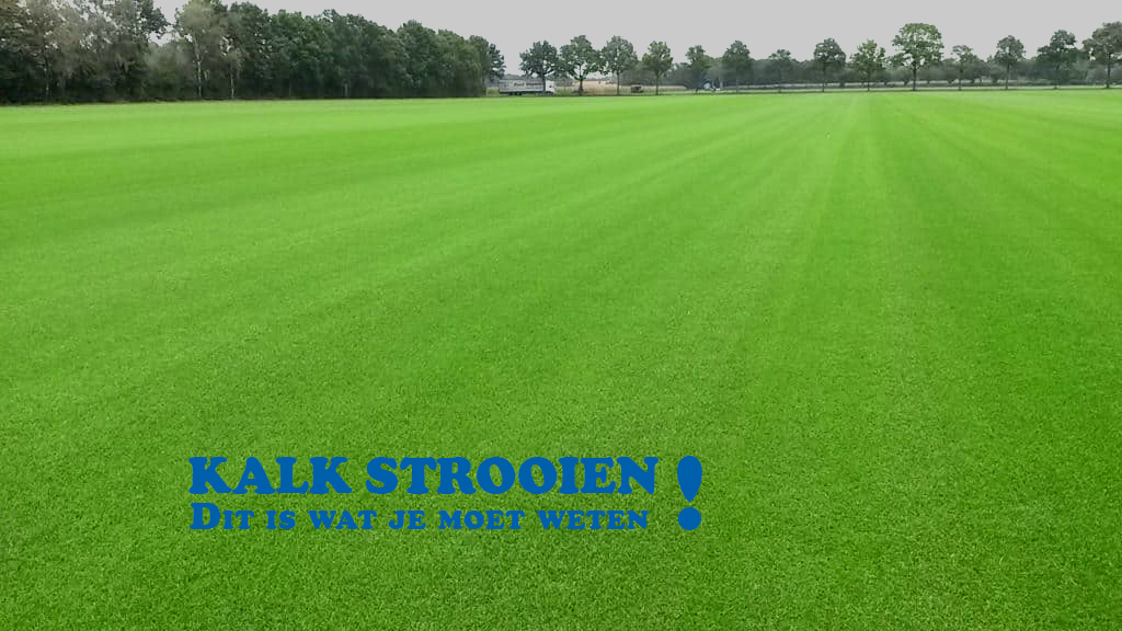 Kalk strooien, dit is wat je moet weten!