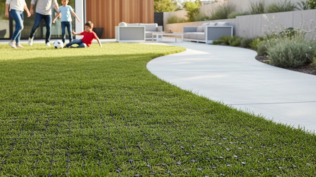 reinforced sod for durability and strength